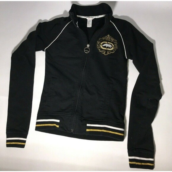 EckoRed Y2K Jacket Juniors Size Small Cotton Blend Rhino Brand full zip - Picture 3 of 5